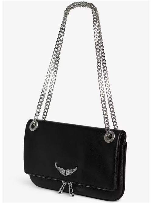 ROCK II GRAINED LEATHER ZADIG&VOLTAIRE | LWBA04124011 BLACK